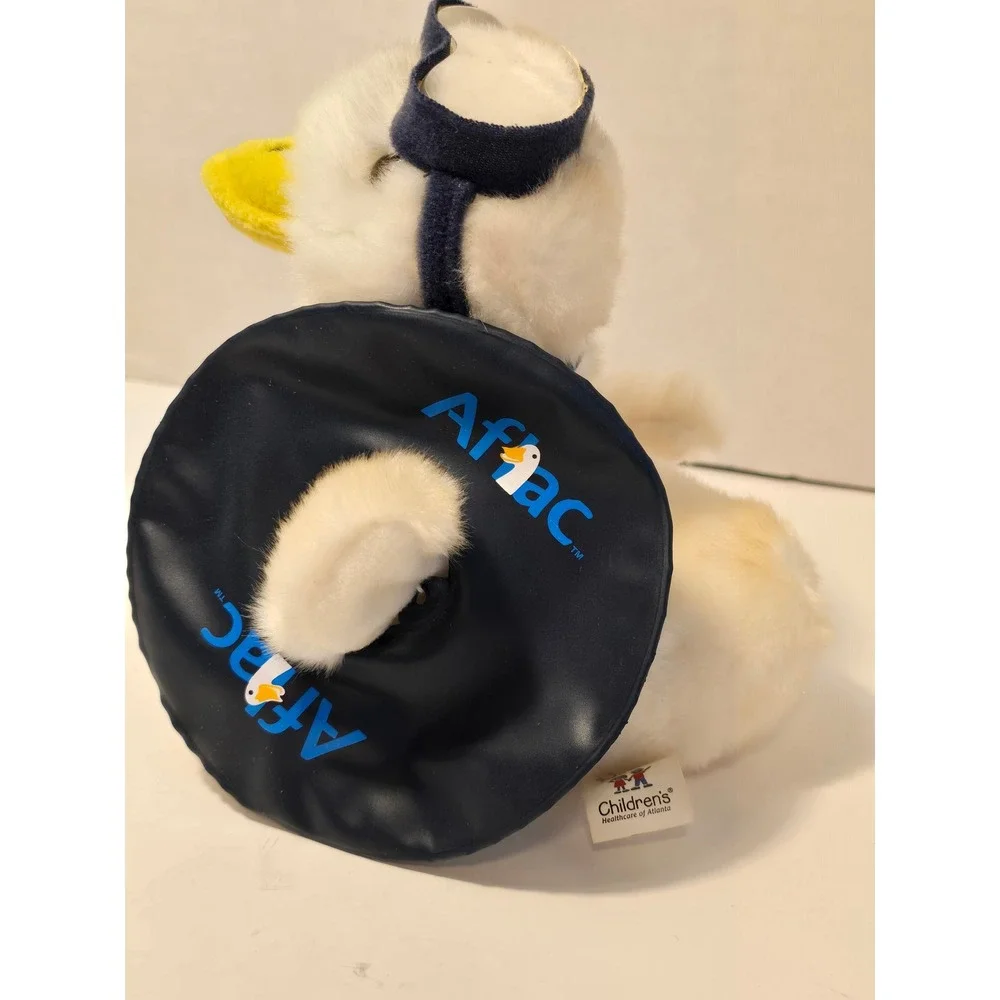 Aflac Duck Squeeze Toy with Goggles and Navy Inflatable‎ /0358